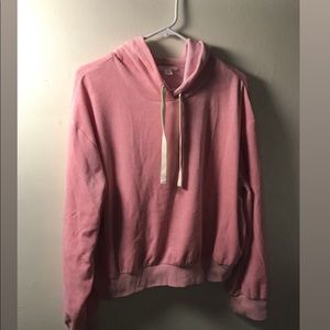 Pink Pullover Hoodie